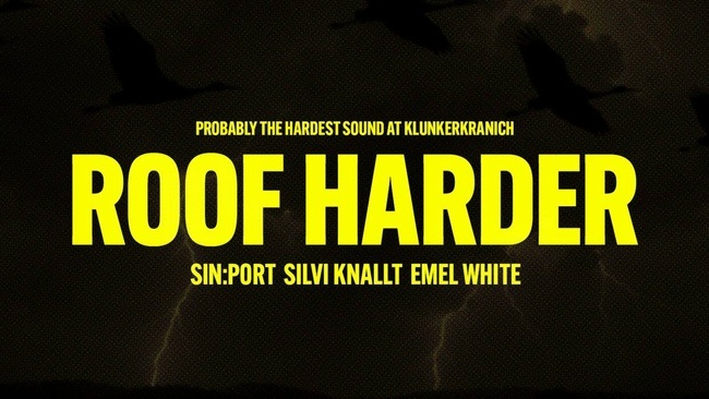 ROOF HARDER w. Sabura, Silvi Knallt, Emel White