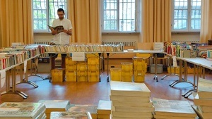 Bücherflohmarkt in der Kinder- und Jugendbibliothek