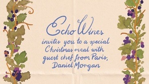 Echo Wines Christmas Meal with Chef Daniel Morgan