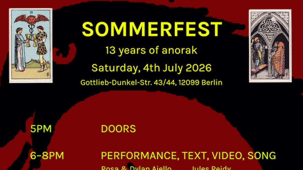 anorak Sommerfest