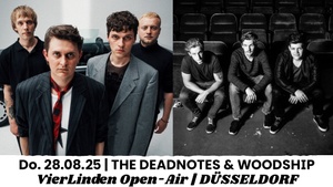 THE DEADNOTES (Indie-Punk) & WOODSHIP (Alternative-Rock) - Sommer Edition