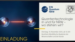 Quantentechnologie in und für NRW – wo stehen wir?