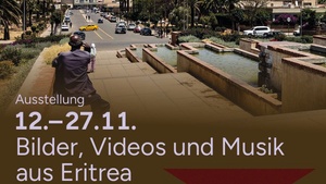 Kulturwochen „Der andere Blick" Vernissage - Bilder, Videos und Musik aus Eritrea / Kalle Aldis Laar