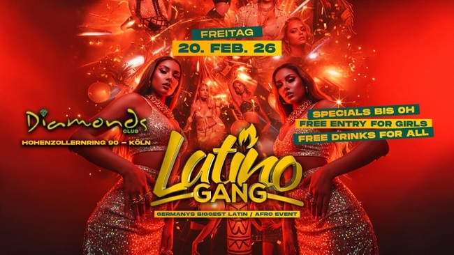 Latino Gang | Germany biggest Latin / Afro Event | Diamonds Köln