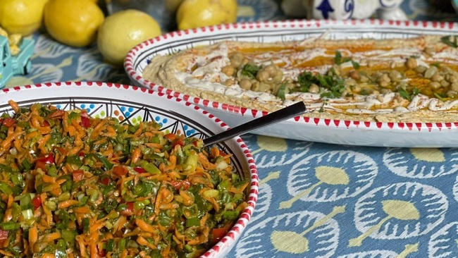 Levantinische Küche & Naturweine mit Fizzy Bubele