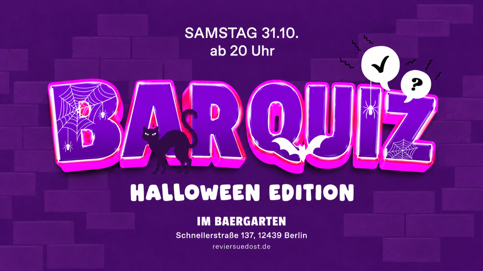 BAR QUIZ "HALLOWEEN EDITION"