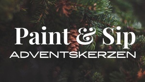 Paint & Sip: Adventskerzen gestalten