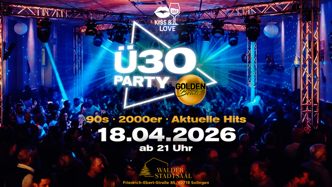 𝗗𝗶𝗲 𝗴𝗿𝗼ß𝗲 Ü𝟯𝟬 𝗣𝗮𝗿𝘁𝘆 𝗶𝗺 𝗪𝗮𝗹𝗱𝗲𝗿 𝗦𝘁𝗮𝗱𝘁𝘀𝗮𝗮𝗹 – 𝗦𝗼𝗹𝗶𝗻𝗴𝗲𝗻