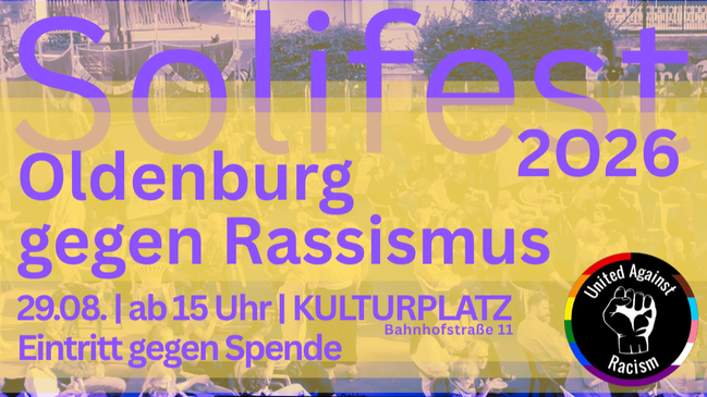 Open Air: SOLIFEST - OLDENBURG GEGEN RASSISMUS