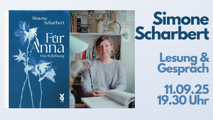 Lesung & Gespräch mit Simone Scharbert