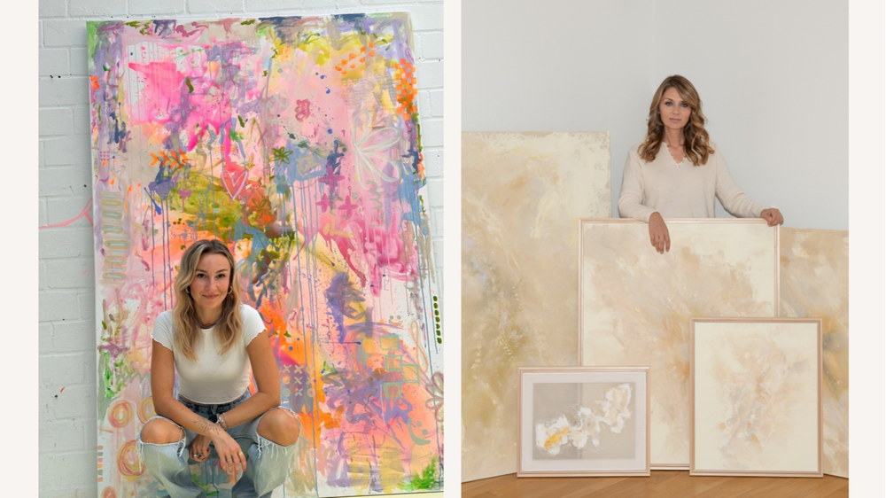Kunstausstellung "Farbe für die Seele - Kunst, die verbindet"
