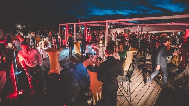 Rooftop Summer Night