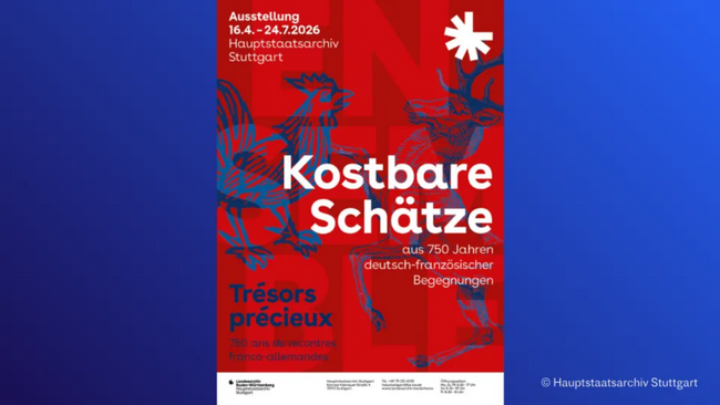 Kostbare Schätze aus 750 Jahren deutsch-französischer Begegnungen
