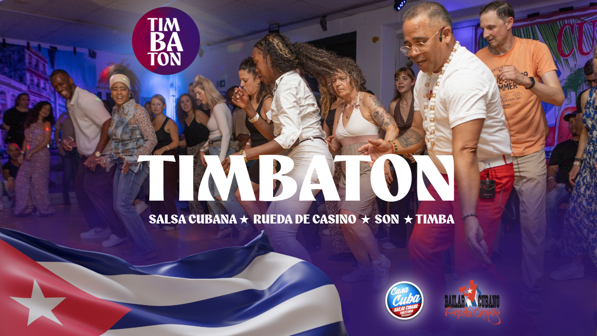TIMBATON – Salsa Cubana Night | Casino, Rueda, Timba & Latin Vibes