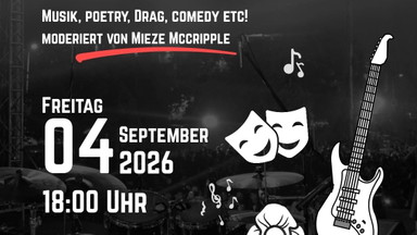 Open Stage für Kunst jeder Art!