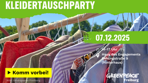 Kleidertauschparty - Black Friday? Nicht mit uns!