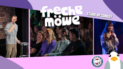 Freche Möwe im Indra Musikclub