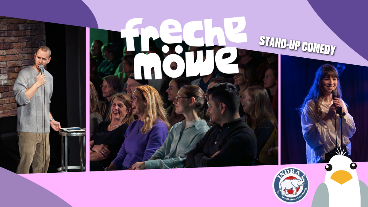 Freche Möwe im Indra Musikclub