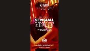 🤍 Sensual WEDNESDAY (Bachata & Salsa/ Latin) Party 🤍  am  05. NOV //// 21:00-00:00h /// jeden Mittwoch in LaRumba. 💃