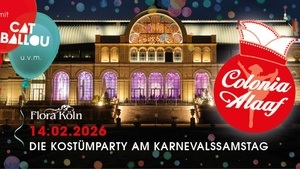 Colonia Alaaf! Die Karnevalsparty in der Flora mit CAT BALLOU