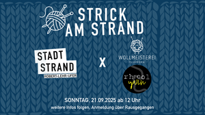 Strick am Strand