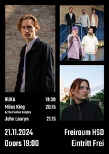 John Lauryn, RUKA & Miles King and The Foolish Knights LIVE!