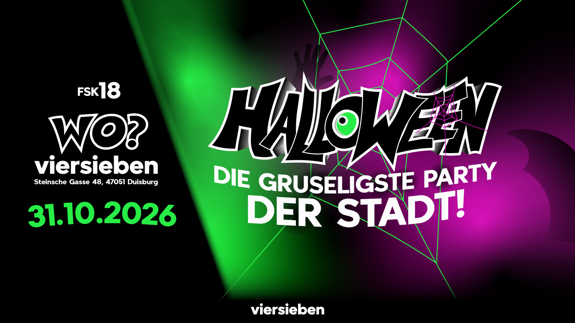 Halloween im viersieben • 31.10