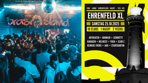 Garagen w/ Trash Island DJ Team & Back To The 00s Showcase // Ehrenfeld XL – 10 Clubs, 1 Nacht, 2 Veedel