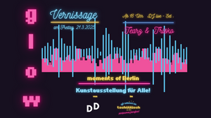 Vernissage mit DJ live-Set: Tearz & Trisko