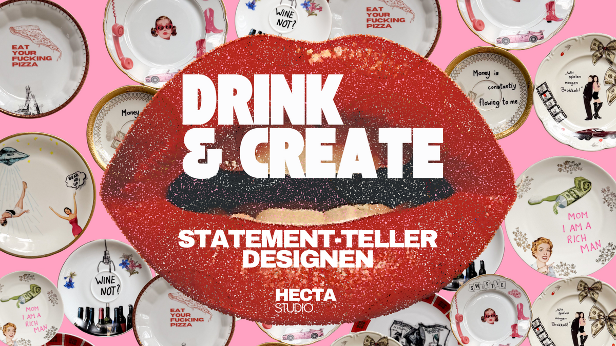 Drink & Create: Statement Teller designen