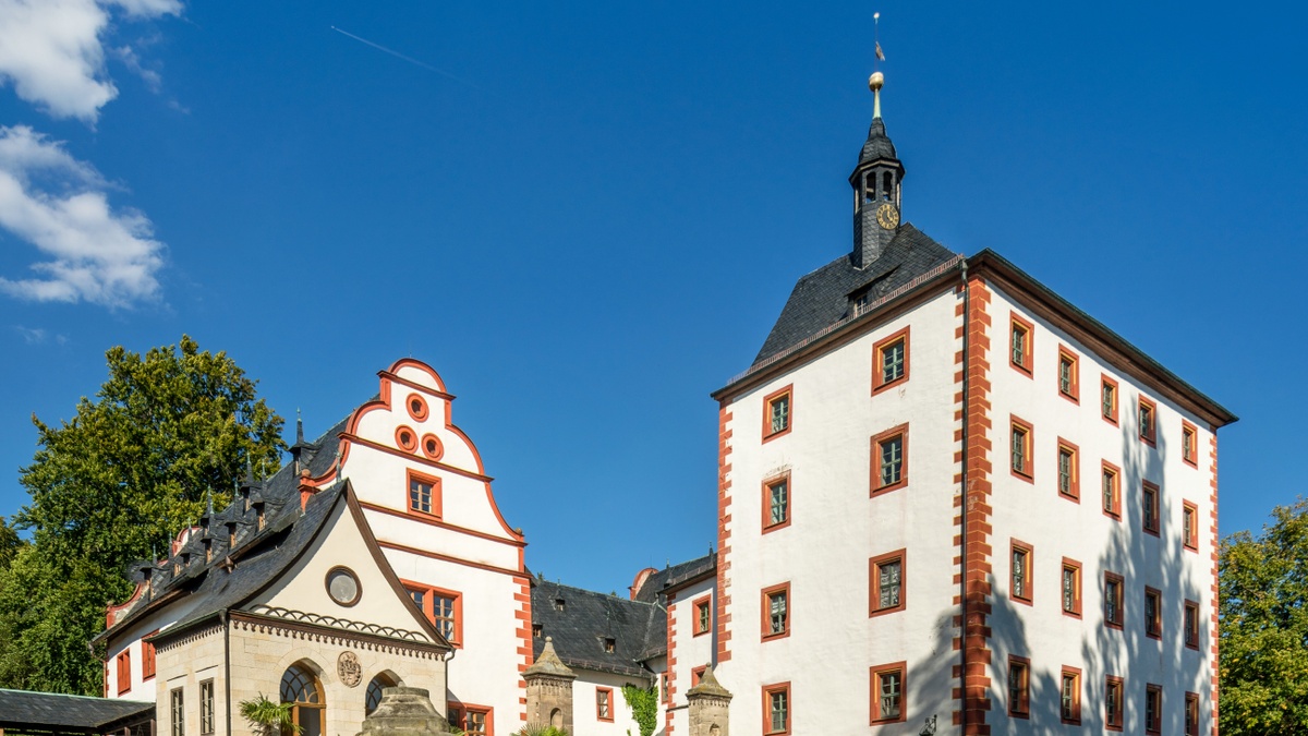 Schloss und Park Kochberg mit Liebhabertheater