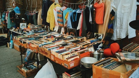 Flohmarkt an der Halle Gartlage