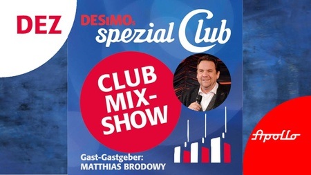 clubMix-Show Dezember • GAST-GASTGEBER Matthias Brodowy • Überrschunggäste live im Apollo!