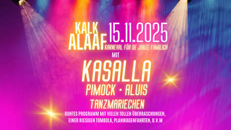 KALK ALAAF - KARNEVAL FÖR DE JANZE FAMILICH