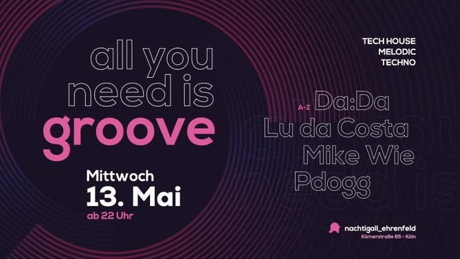 all you need is groove