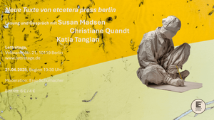 New Releases etcetera press berlin