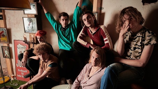 FLYING MOON IN SPACE