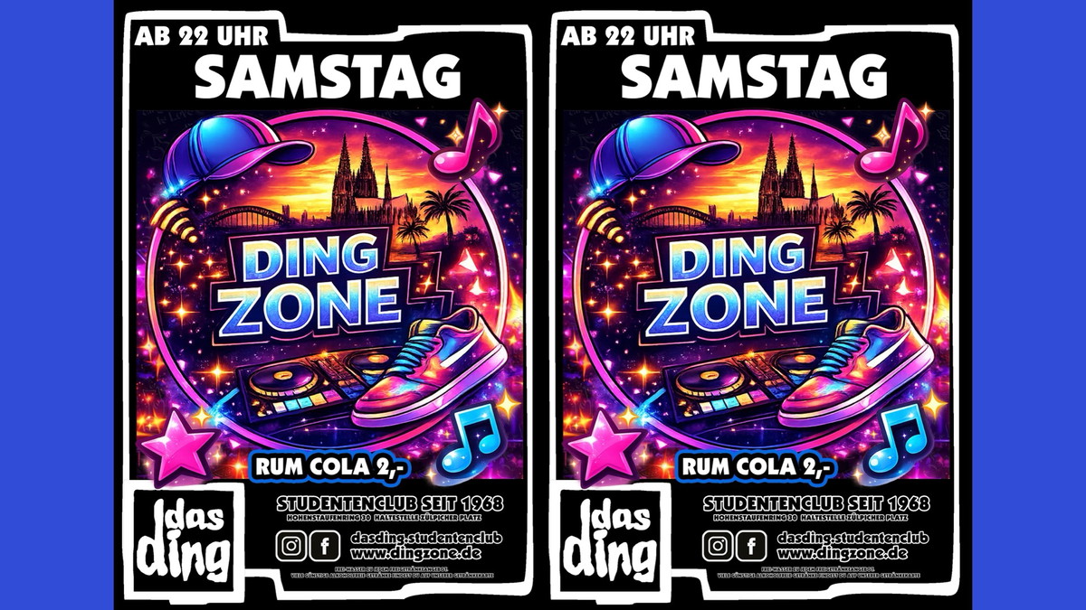 Das Ding: Dingzone - Saturday!
