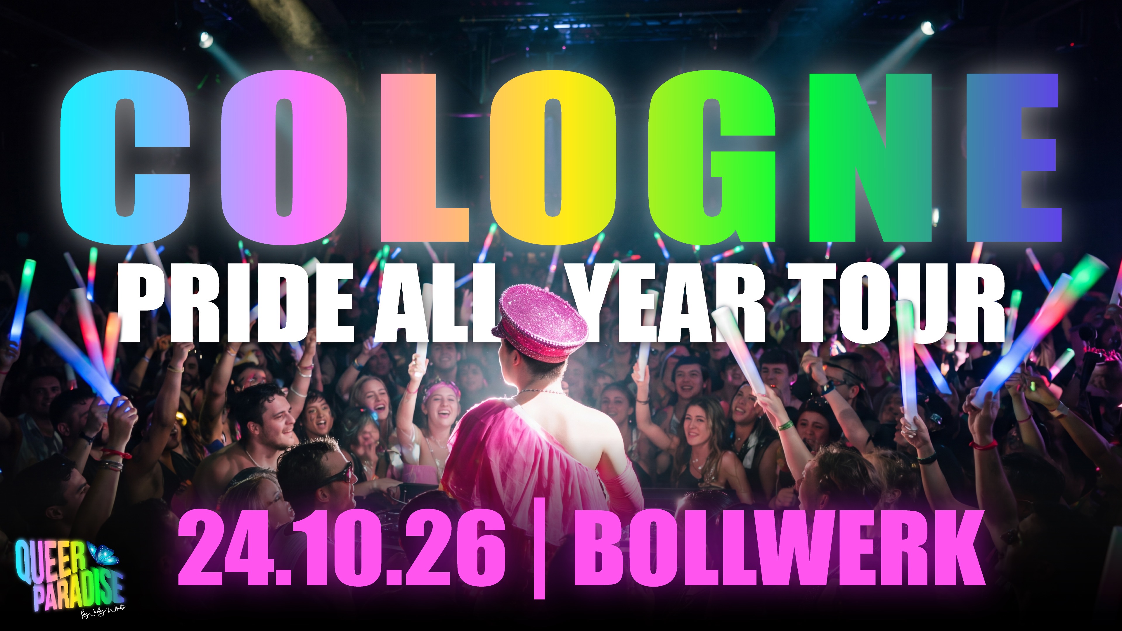QUEER PARADISE KÖLN - PRIDE ALL YEAR TOUR