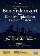 Weihnachtsgospel mit den Musical-Stars aus „Der König Der Löwen“