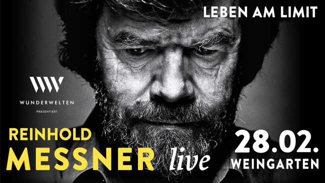 Reinhold Messner live - Leben am Limit