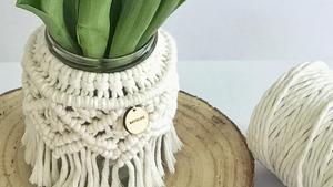 Makramee Teelicht & Kerzen dippen - Workshop