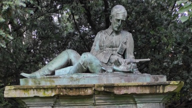 Das Kolonialkriegerdenkmal am Frankenplatz