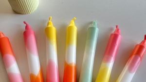 Dip-Dye Kerzen Workshop