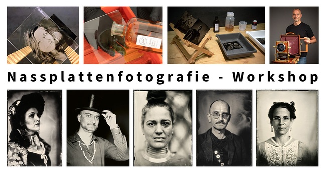 ✨ Workshop: Einführung in die Kollodium-Nassplattenfotografie mit Matthias Weikamm