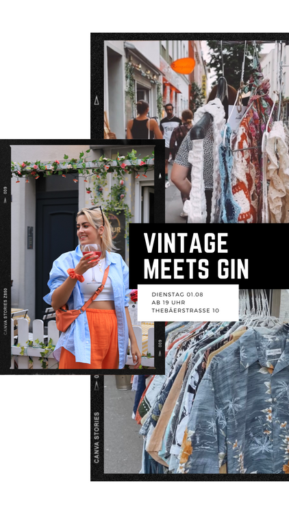 Vintage meets Gin - Markt & Drinks