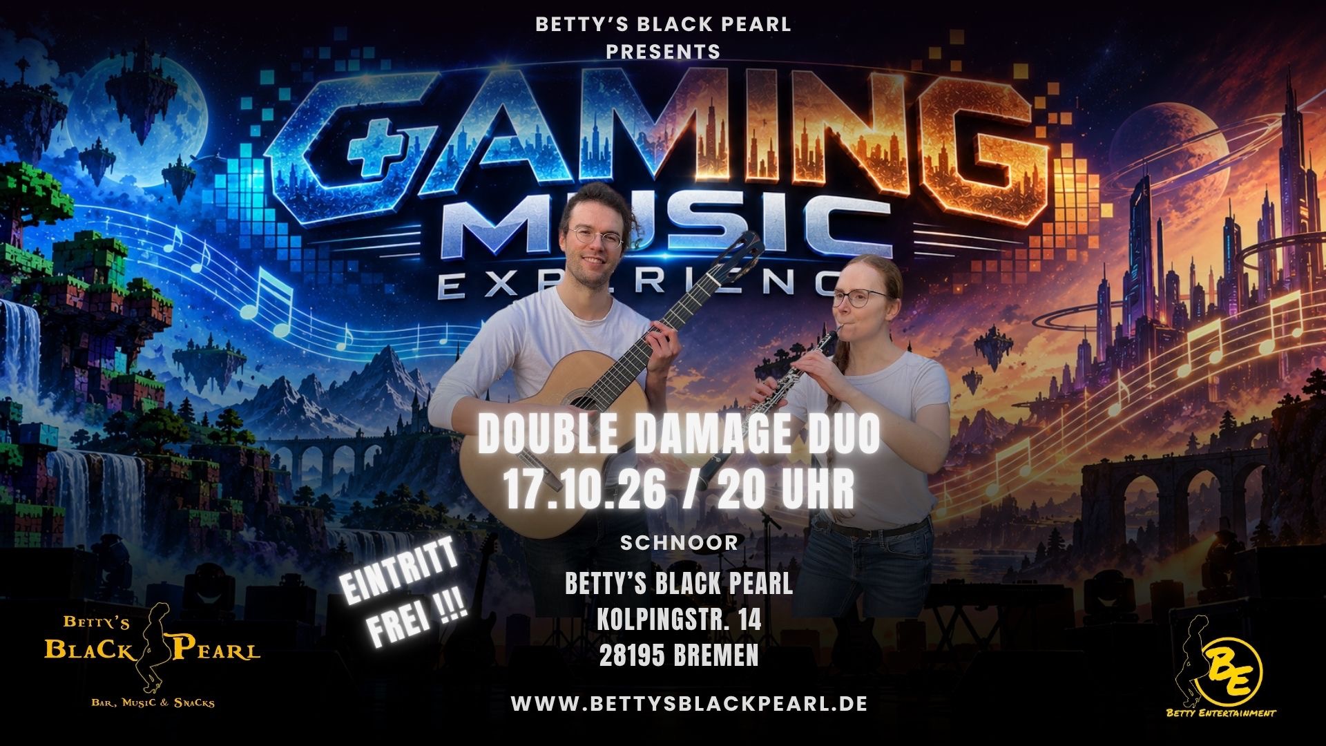 GAMING MUSIC EXPERIENCE - Double Damage Duo Live