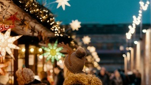 Finnisches Weihnachtsdorf