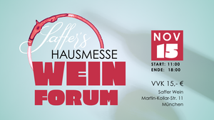 WeinForum - Saffer's Hausmesse