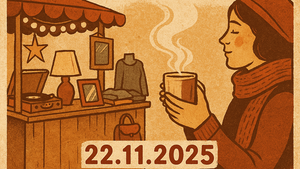 Flohmarkt mit Glühwein